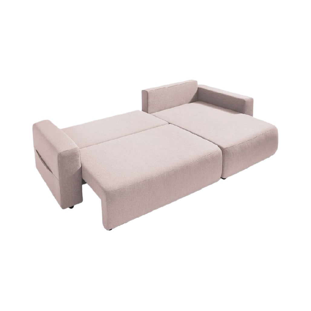 Canapé convertible pour salon en tissu - 190 x 90 x 80