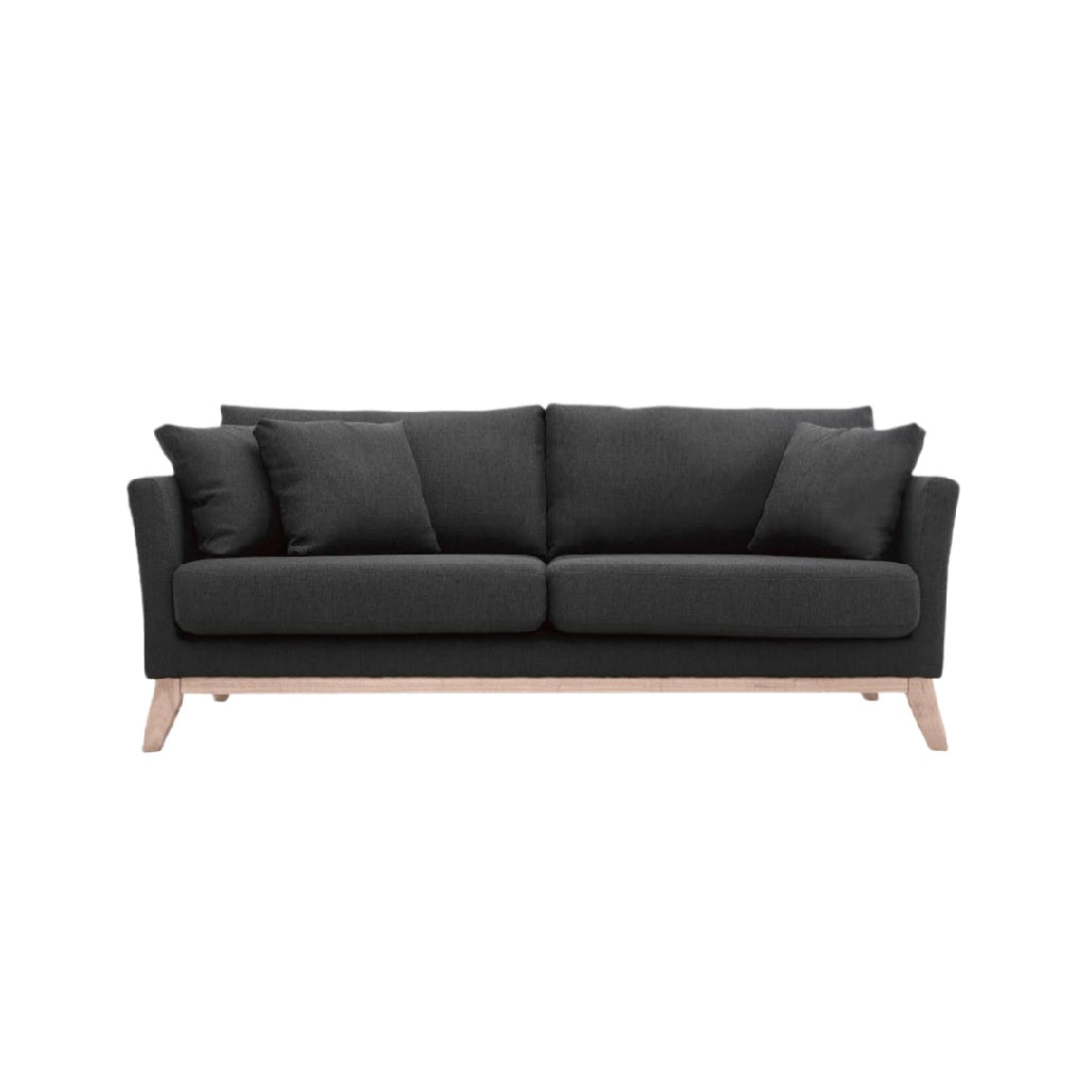Canapé moderne en tissu - Convient pour le salon - Structure en bois - 190 x 85 x 85