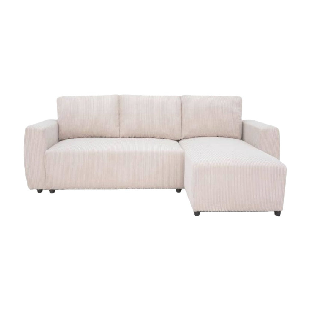 Canapé d'angle pour salon en tissu -  240 x 90 x 85