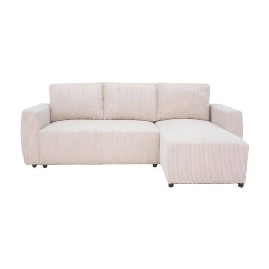 Canapé d'angle pour salon en tissu -  240 x 90 x 85