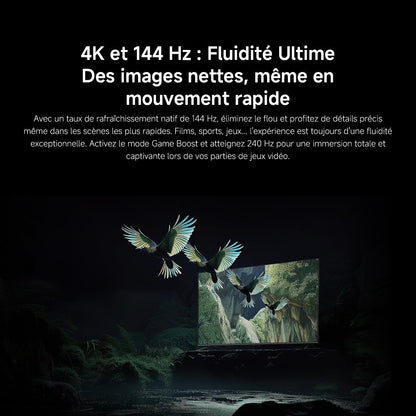 XIAOMI TV S Mini 75 2025,QLED, 75 inch, Mini LED, Dolby Vision, Dolby Atmos144Hz, 1200 nits