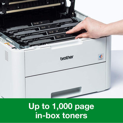 Brother MFC-L3710CW - Imprimante Multifonction 4 en 1 Laser - Couleur - Silencieuse 45db - Mémoire 512Mo - Airprint - WiFi