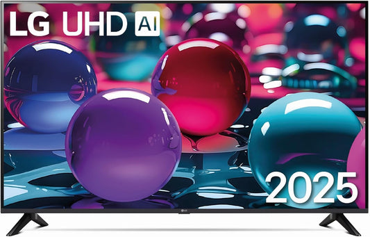 LG TV UHD AI 2025 | 43UA73 | 43'' (108cm) | 4K UHD | HDR10 |webOS 25 | Alexa, Google Assistant | Netflix Disney+ Canal+ Prime Video | AirPlay 2