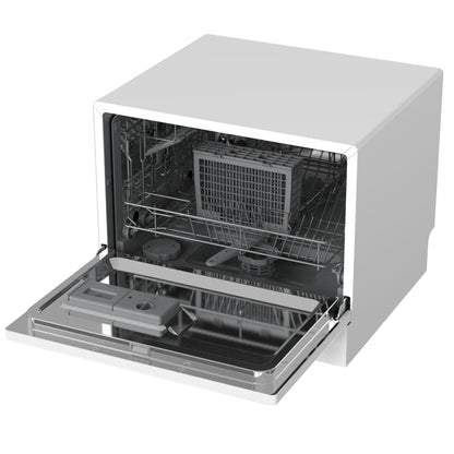 GEDTECH - Lave vaisselle Table Top GLV6T47WH - 6 couverts - 47 dB - Départ différé