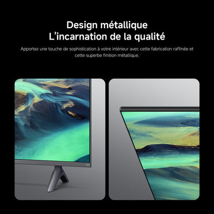 XIAOMI TV F Pro 65, 165 cm (65 Pouces), 4K UHD QLED, Smart TV, Fire TV, Contrôle Vocal Alexa, HDR10+, Mode Game Boost 120Hz, MEMC, 2Go+32Go, Compatible avec AirPlay