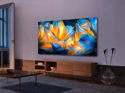 TCL 75Q6C QD-Mini LED TV, 4K HDR Premium 1000nits, Smart TV alimenté par Google (Dolby Vision IQ et Atmos, système Audio Onkyo 2.1, Motion Clarity Pro 144Hz, contrôle Vocal Mains Libres)