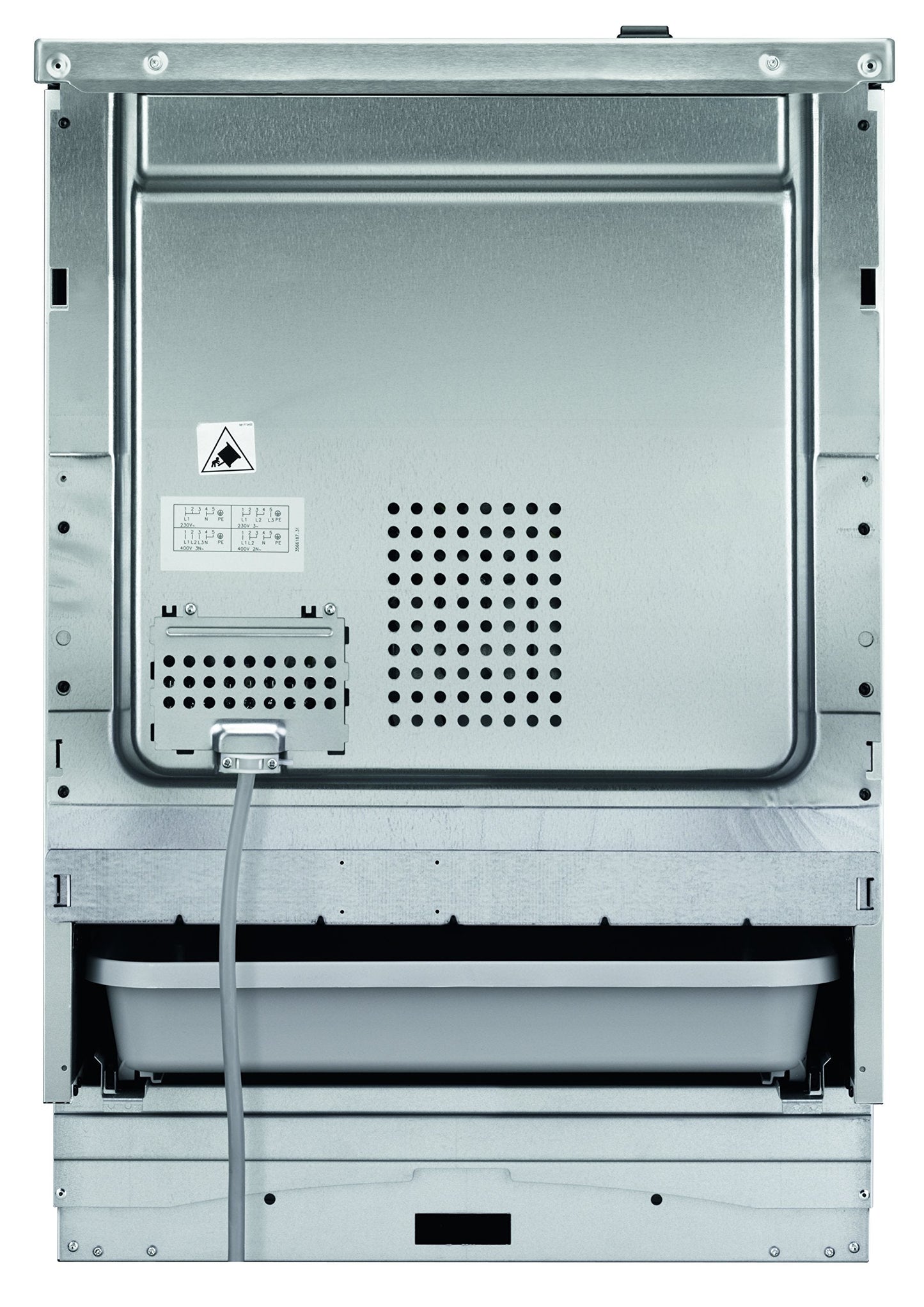 AEG Four 20% Inox Facile à Nettoyer Porte Chariot