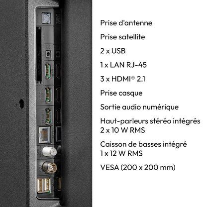 MEDION Téléviseur 50 Pouces (125,7 cm) Television (Fire TV, 4K Smart, Dolby Vision HDR, Dolby Atmos, Prime Video, Bluetooth, DVB-T2, MD 850500)